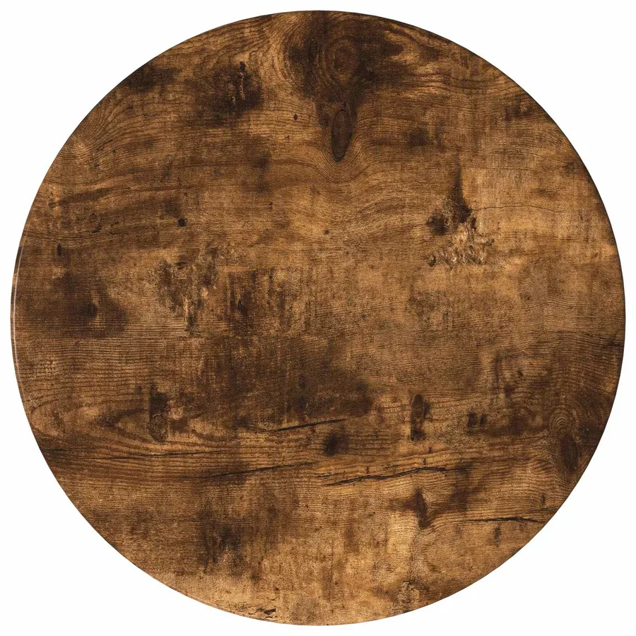 Meuble d'appoint Chêne Fumé Ø40 x 50 cm Bois d’ingénierie - 7