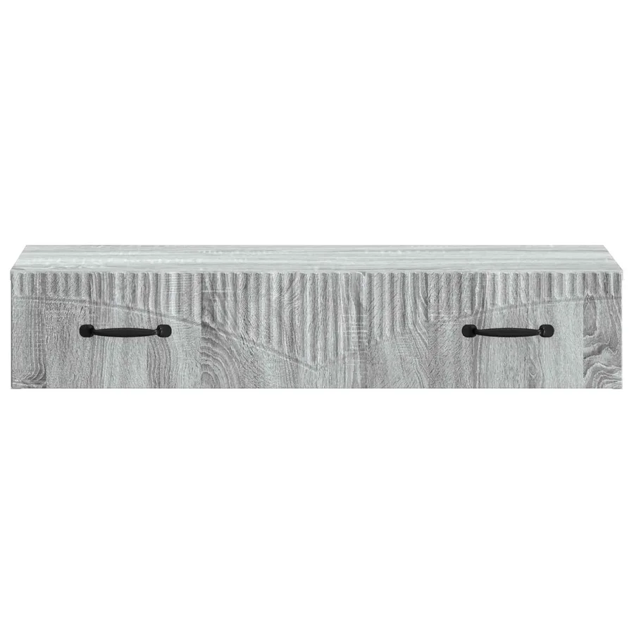 Table d'appoint murale Sonoma gris 87,5 x 34,5 x 17 cm - 5