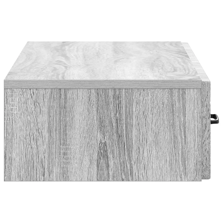 Table d'appoint murale Sonoma gris 87,5 x 34,5 x 17 cm - 6