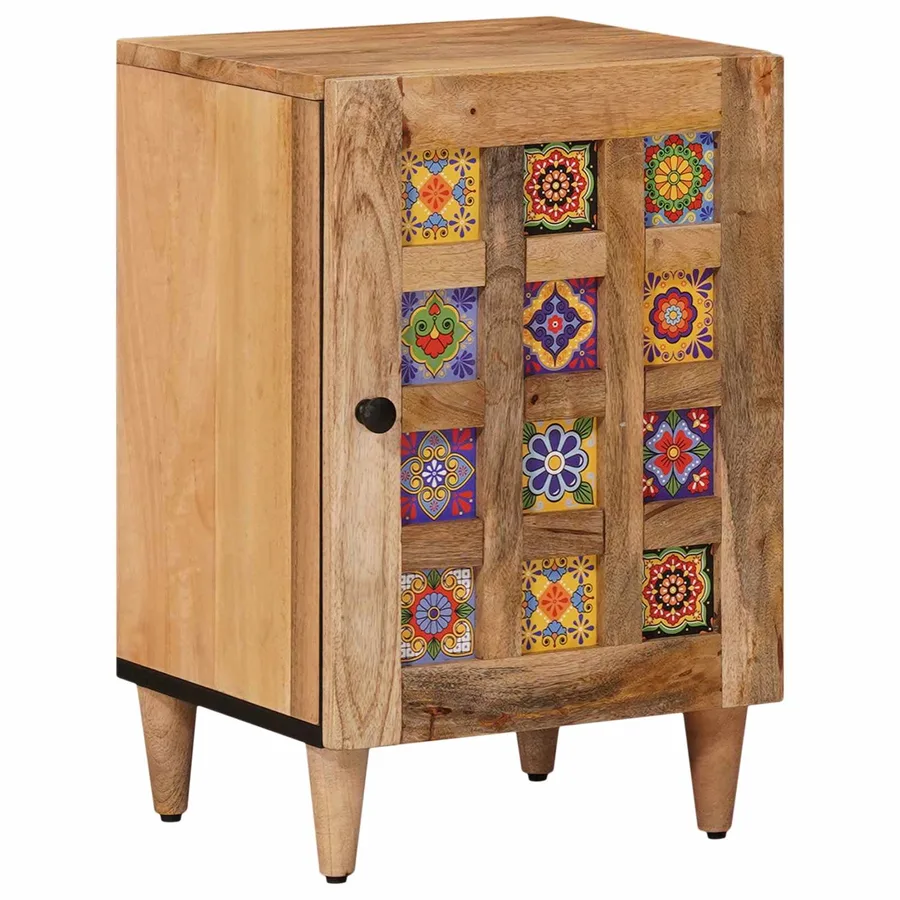 Ensemble de mobilier de salle de bain avec tiroir 5 pcs Naturel - 6