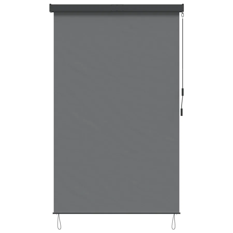 Store enrouleur Gris clair 180 x 250 cm Tissu et Aluminium - 4