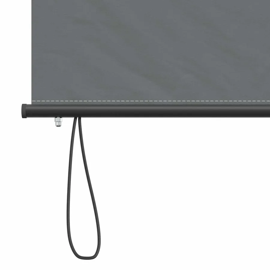 Store enrouleur Gris clair 180 x 250 cm Tissu et Aluminium - 5
