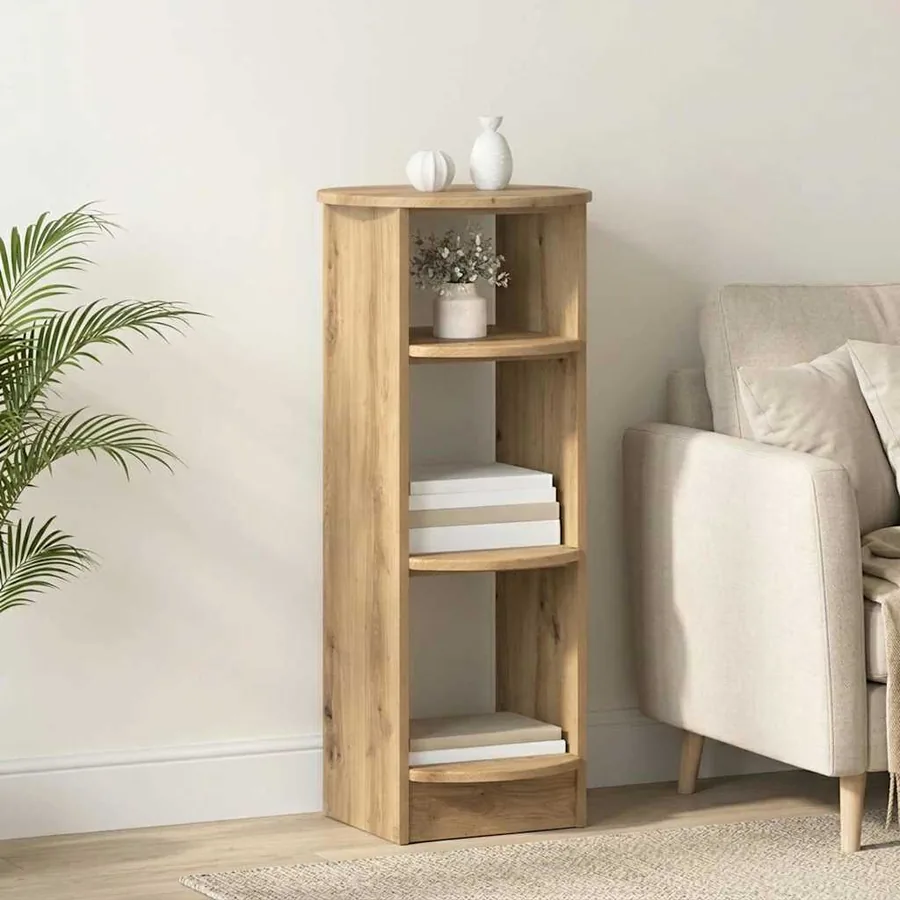 Meuble d'appoint Chêne artisanal 40 x 40 x 100 cm