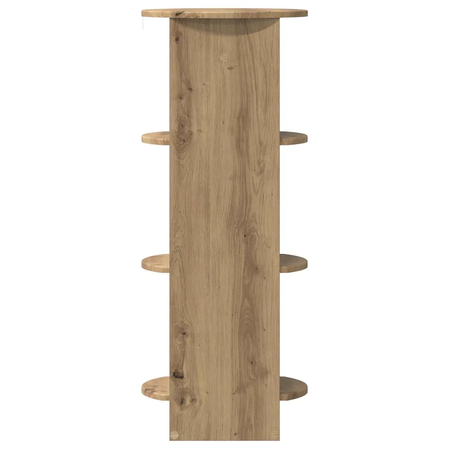 Meuble d'appoint Chêne artisanal 40 x 40 x 100 cm - 5