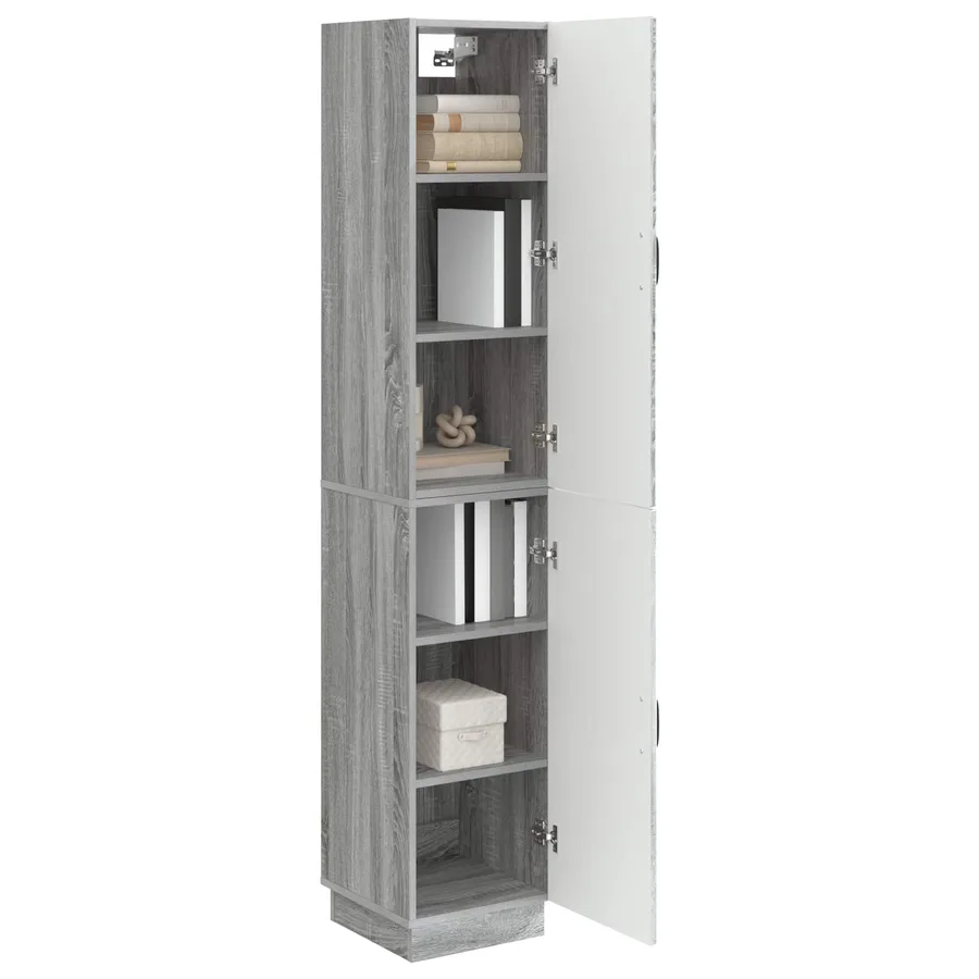 Ensemble de Meubles 2 pcs Sonoma gris Bois d'ingénierie - 3