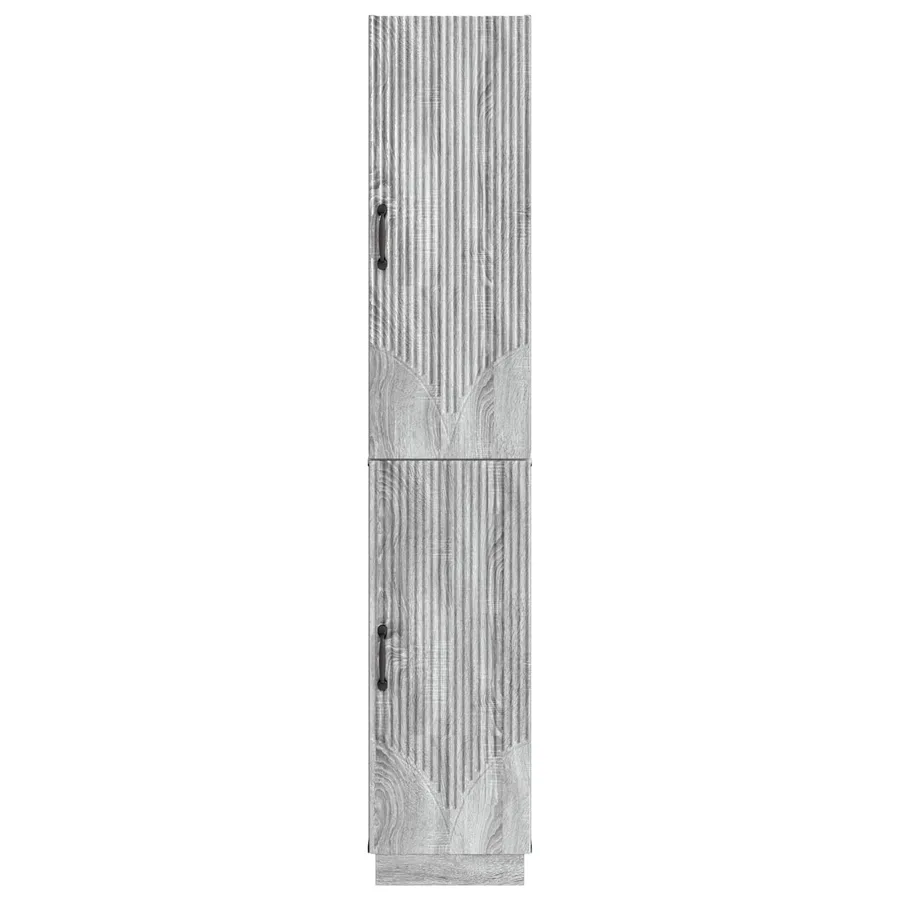 Ensemble de Meubles 2 pcs Sonoma gris Bois d'ingénierie - 5