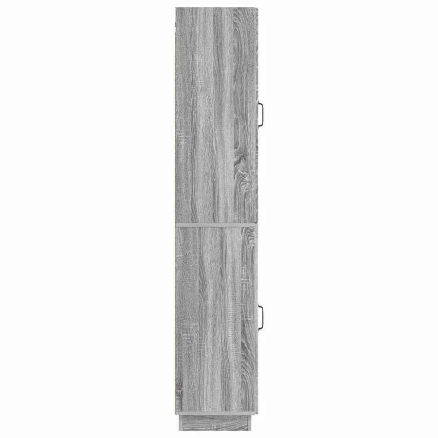 Ensemble de Meubles 2 pcs Sonoma gris Bois d'ingénierie - 6