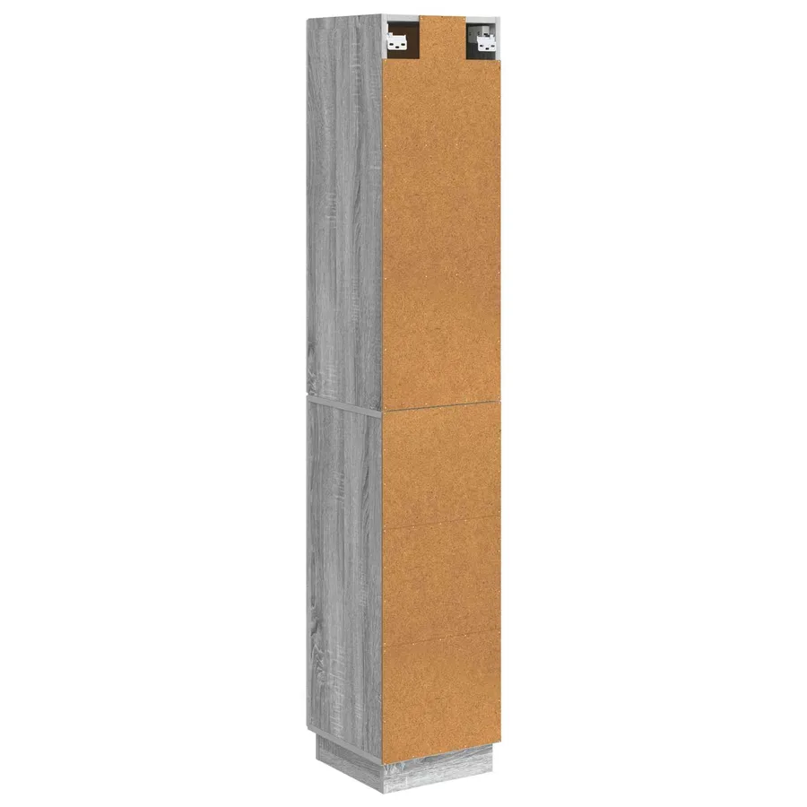 Ensemble de Meubles 2 pcs Sonoma gris Bois d'ingénierie - 7