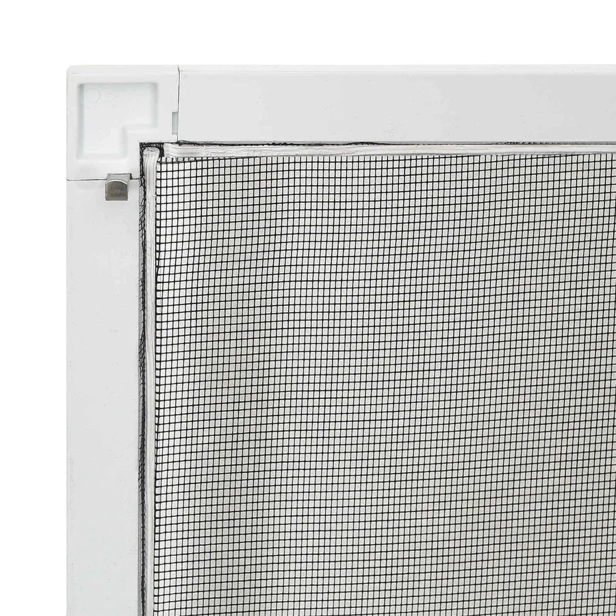 Écran anti-insectes pour fenêtres Blanc 110 x 130 cm - 7