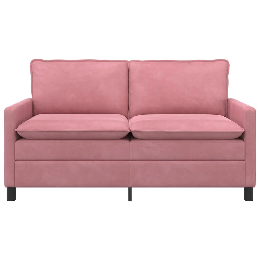 Canapé Rose 156 x 81 x 87,5 cm Velours - 3