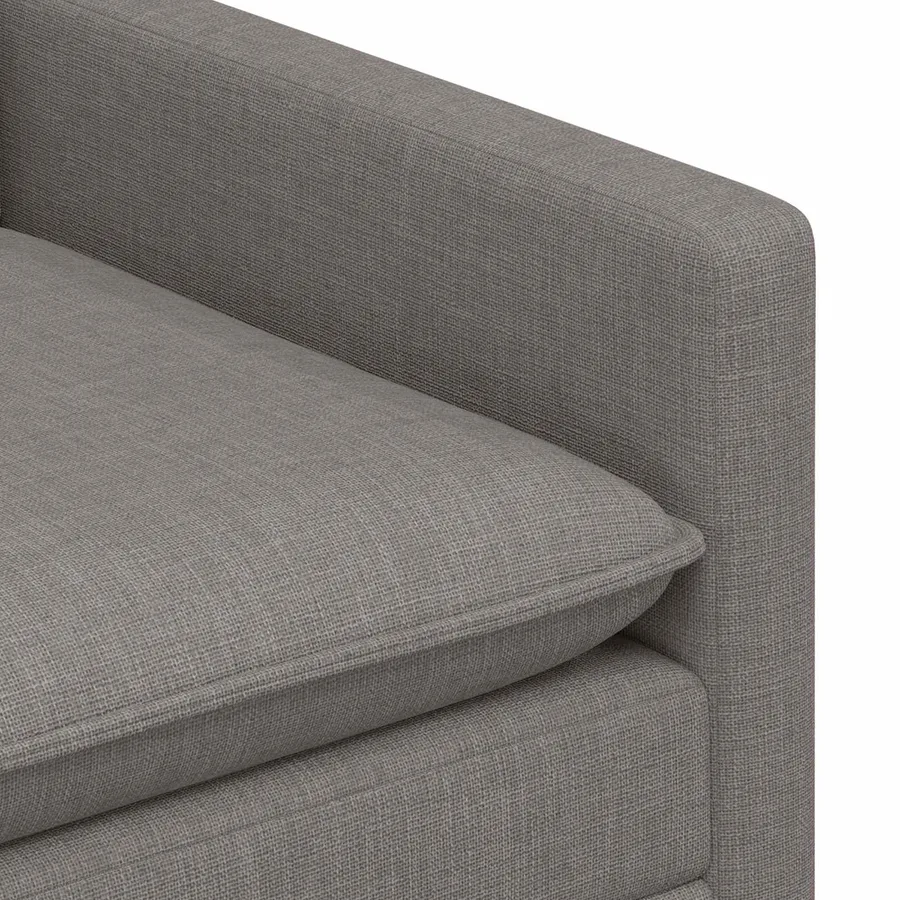 Canapé Taupe 76 x 81 x 87,5 cm Tissu - 6