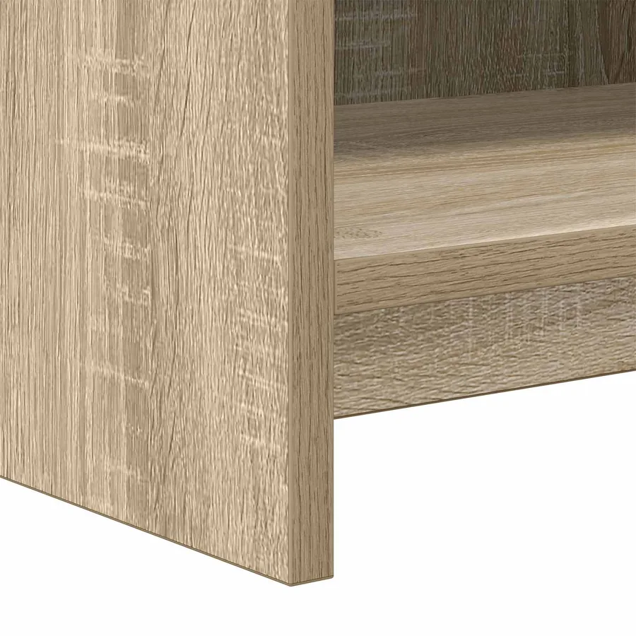 Meuble TV 135 x 33 x 47 cm Chêne Sonoma Bois d'ingénierie - 7
