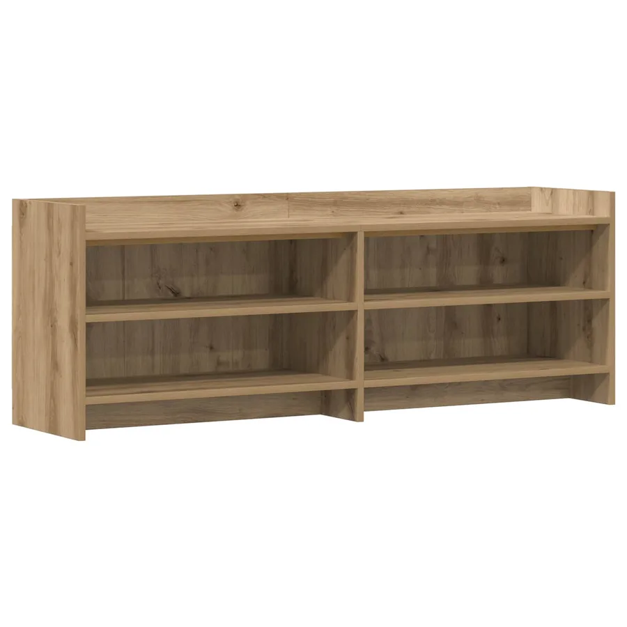 Meuble TV 135 x 33 x 47 cm Chêne artisanal Bois d'ingénierie - 2