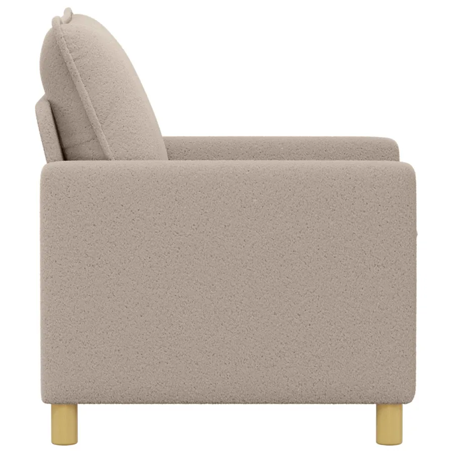 Canapé Gris clair 76 x 81 x 87,5 cm Tissu - 4