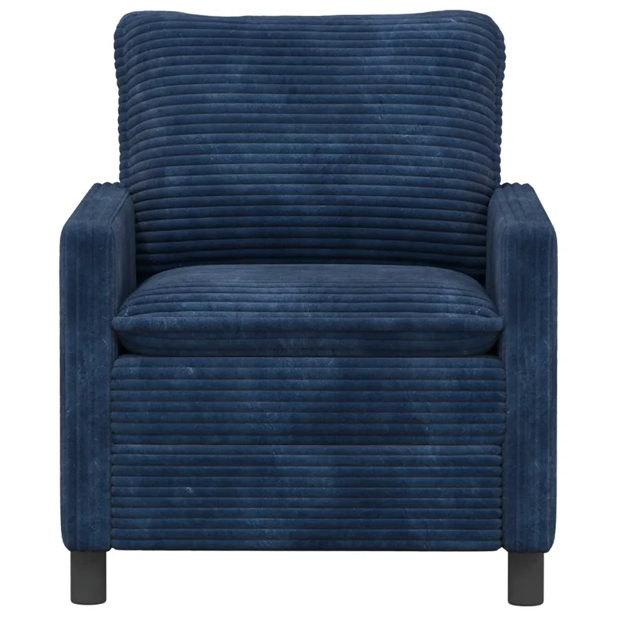 Canapé Bleu marine 76 x 81 x 87,5 cm Polyester - 3
