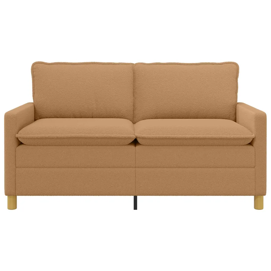 Canapé Beige 156 x 81 x 87,5 cm Tissu - 3