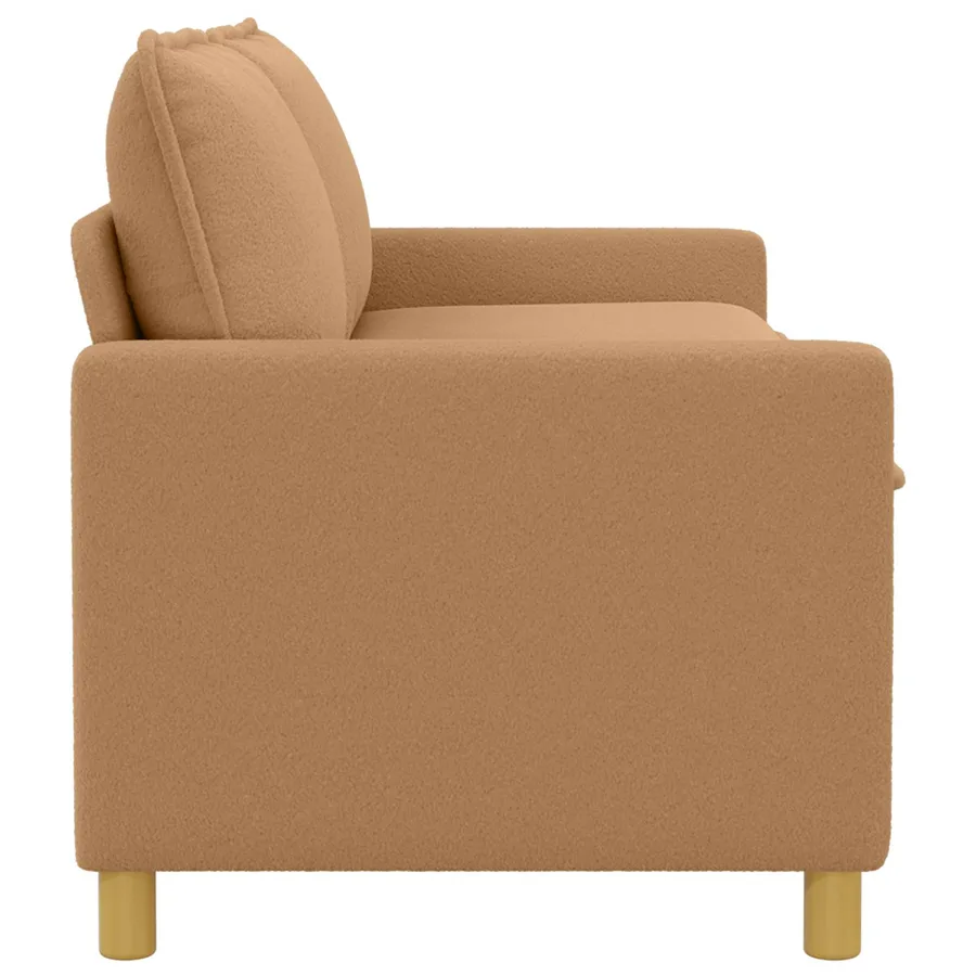 Canapé Beige 156 x 81 x 87,5 cm Tissu - 4