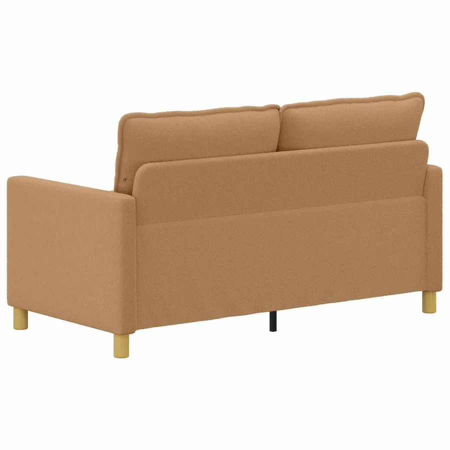 Canapé Beige 156 x 81 x 87,5 cm Tissu - 5