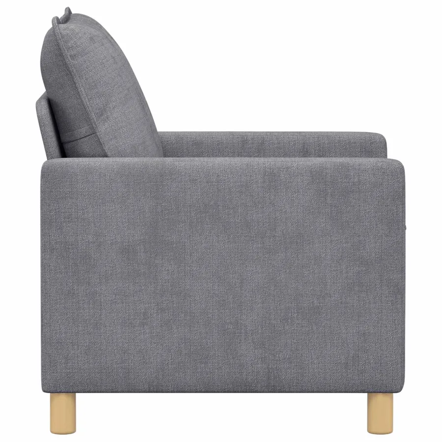 Canapé Gris clair 76 x 81 x 87,5 cm Polyester - 4