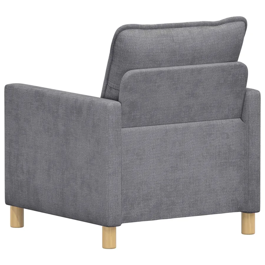 Canapé Gris clair 76 x 81 x 87,5 cm Polyester - 5