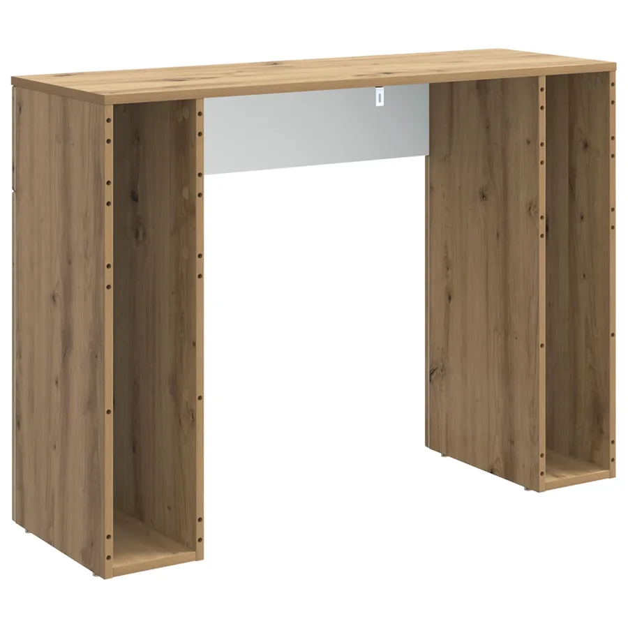 Table basse Chêne artisanal 102 x 35 x 75 cm Bois d'ingénierie - 7