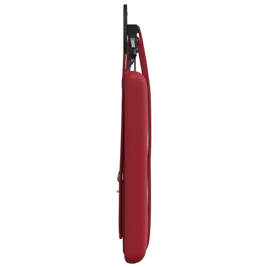 Tête de lit suspendue Avec lumière LED Bordeaux Simili cuir - 7