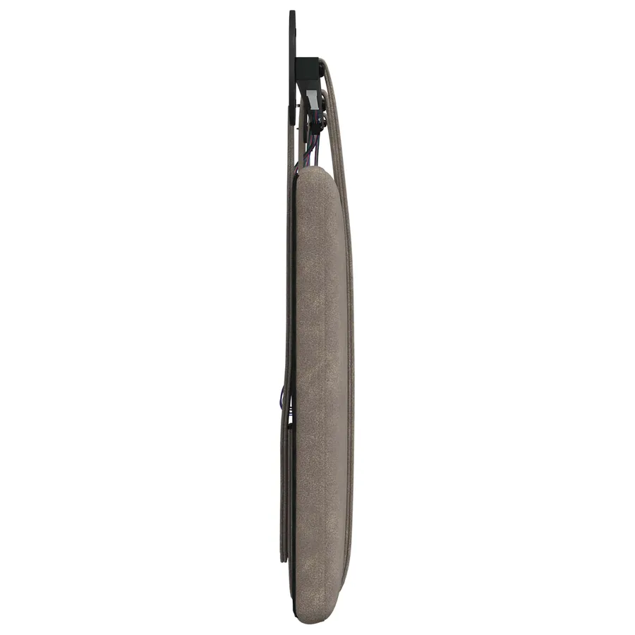 Tête de lit suspendue Avec lumière LED Gris PU antique - 7