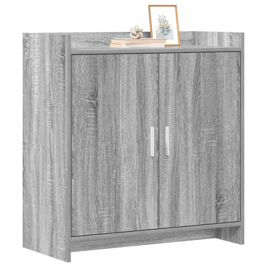 Buffet Sonoma gris 72 x 36 x 80 cm Bois d'ingénierie - 3