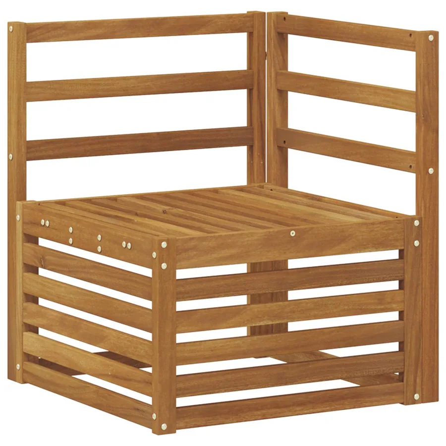 Ensemble de canapé d'angle 6 pcs Naturel - 3