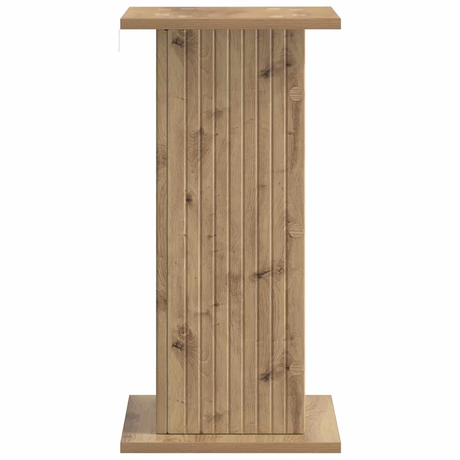 Support de Plante 2 pc Chêne artisanal 30,5 x 30 x 60,5 cm - 7