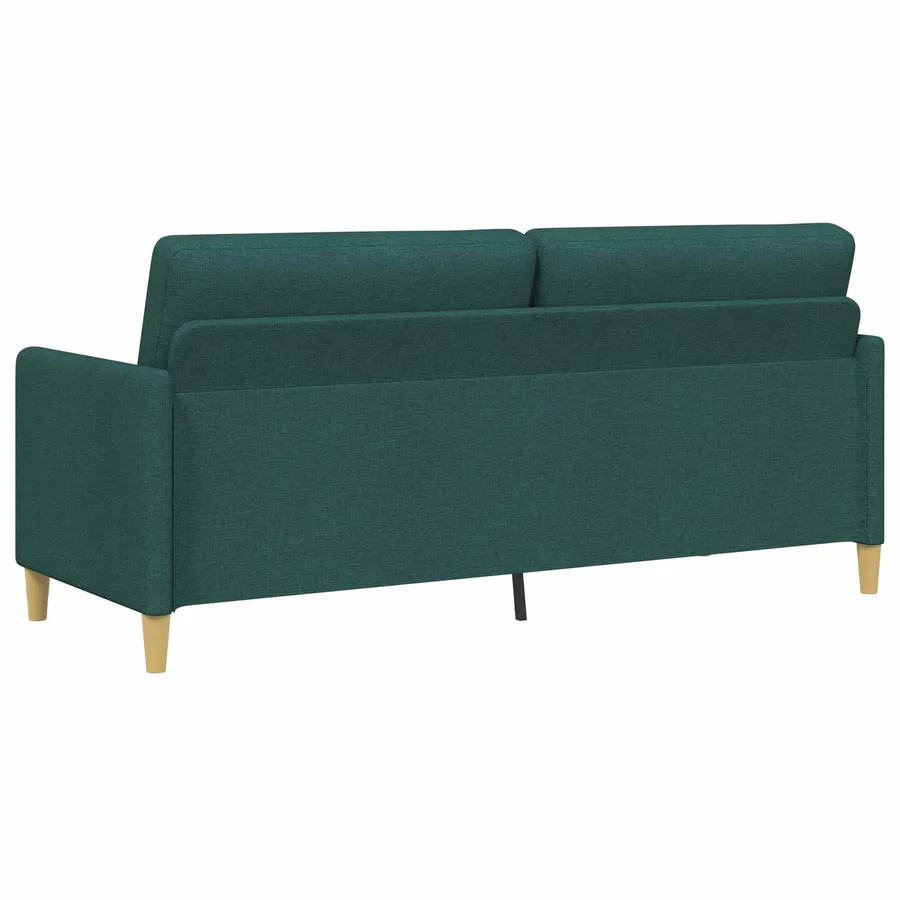 Sofa avec rangement Vert foncé 192 x 78 x 87 cm Polyester - 5
