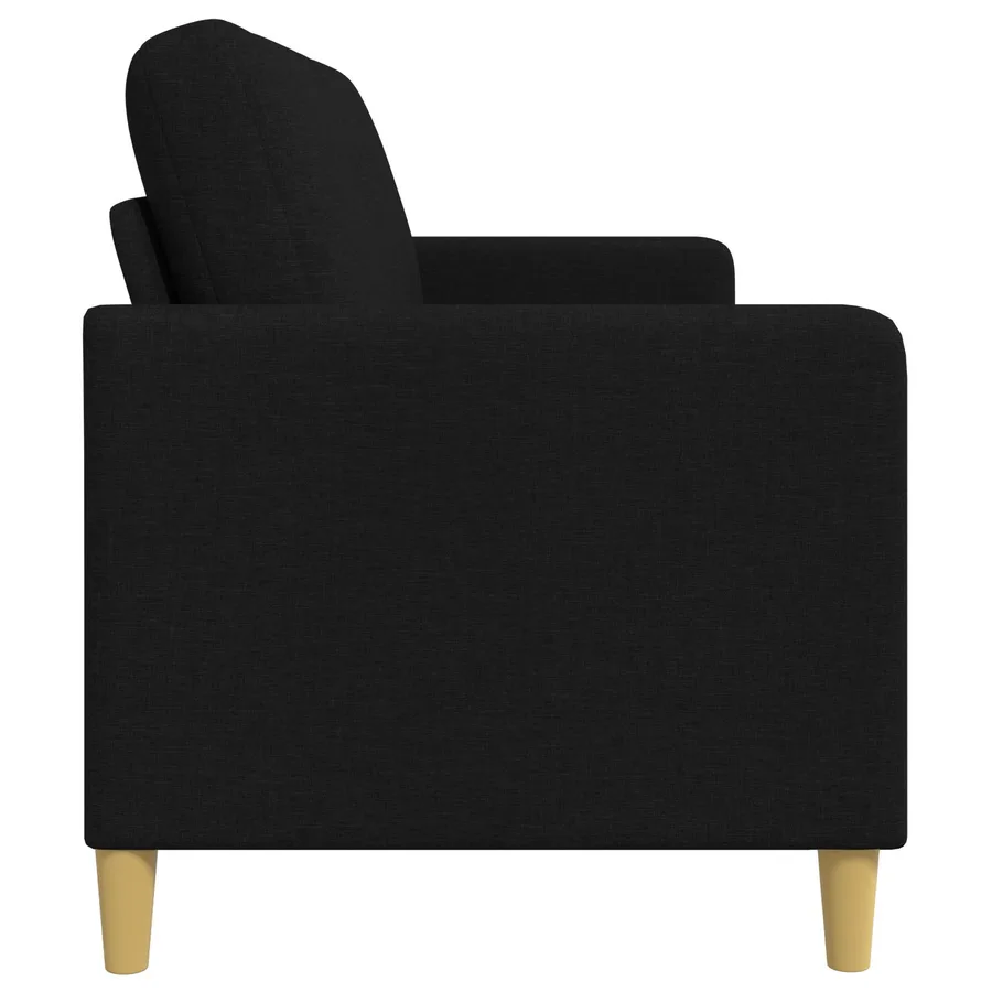 Sofa avec rangement Noir 172 x 78 x 87 cm Polyester - 5