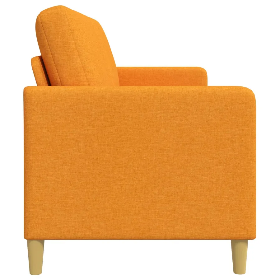 Sofa avec rangement Jaune foncé 172 x 78 x 87 cm Polyester - 5