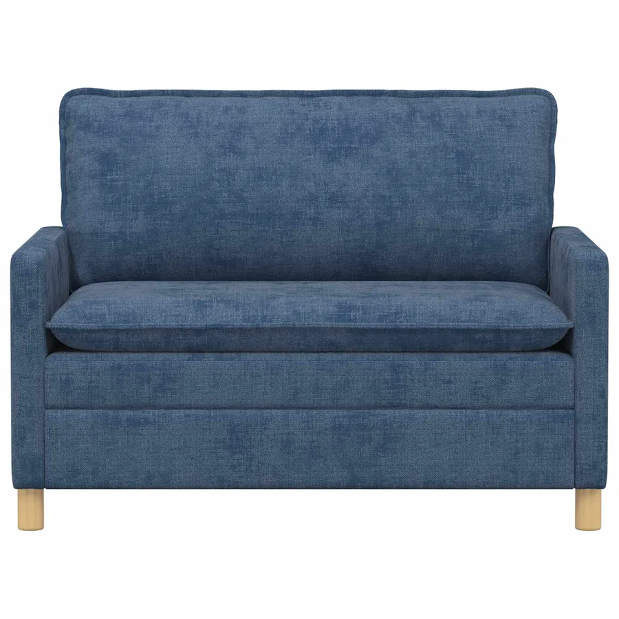 Canapé Bleu 126 x 81 x 87,5 cm Polyester - 3