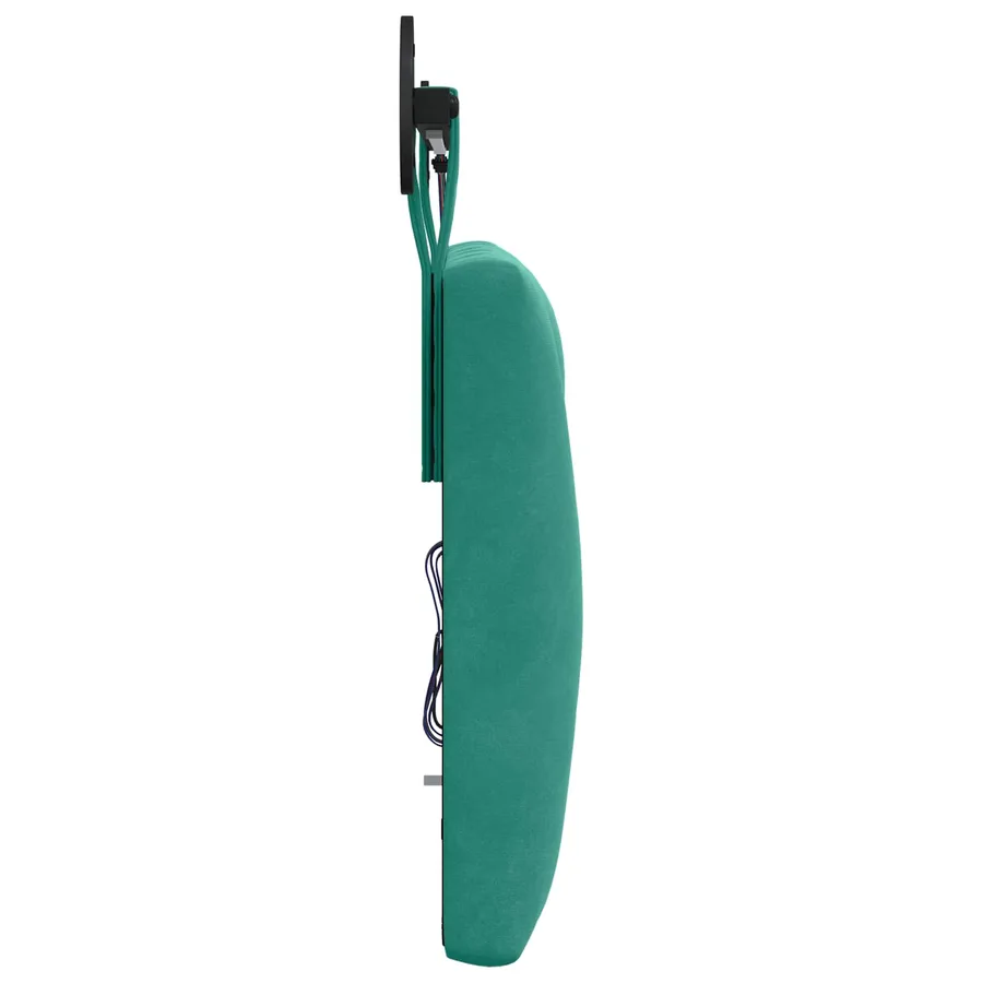 Tête de lit suspendue Avec lumière LED Turquoise Velours - 7
