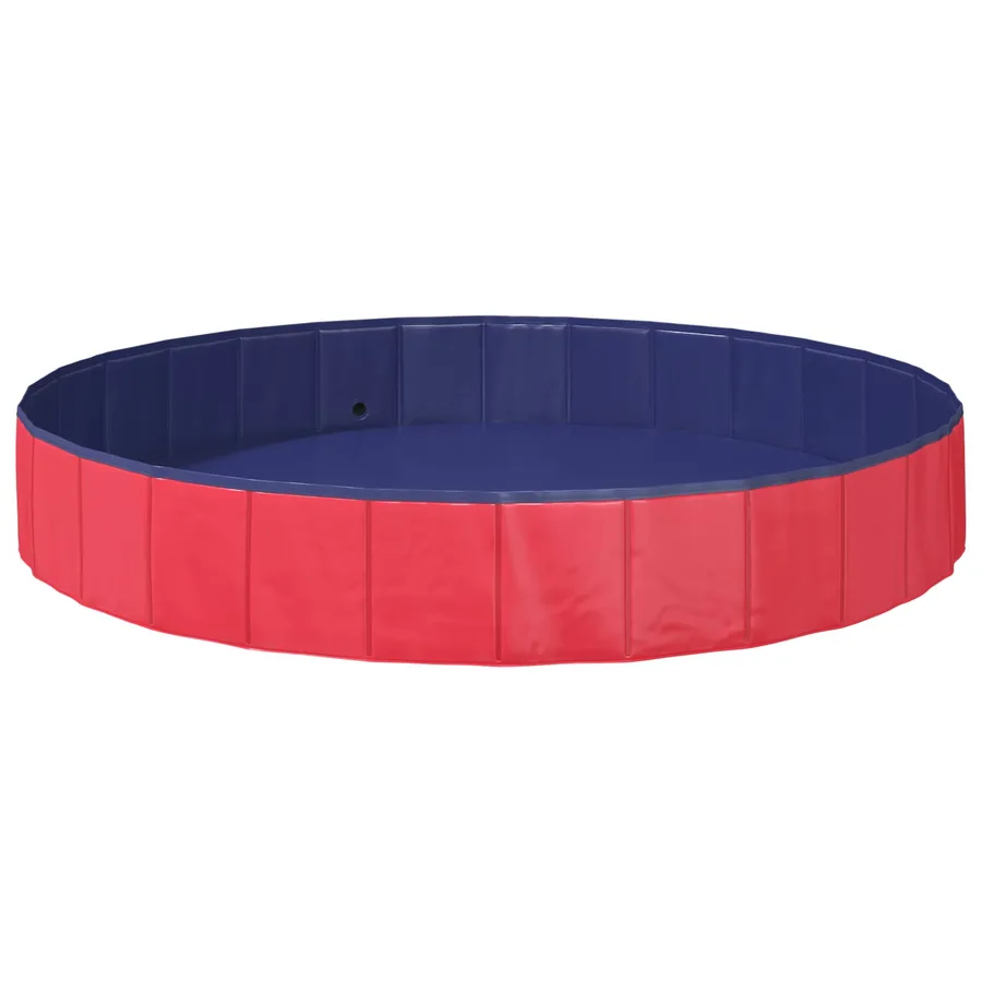 Piscine pour Chien Rouge Ø200 x 30 cm PVC épais - 3