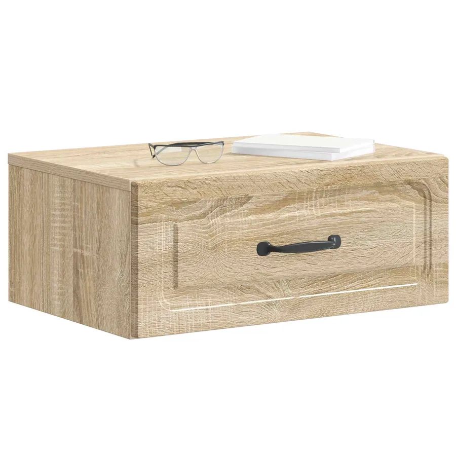 Cabinet de chevet mural Chêne Sonoma 49 x 34,5 x 20 cm - 3