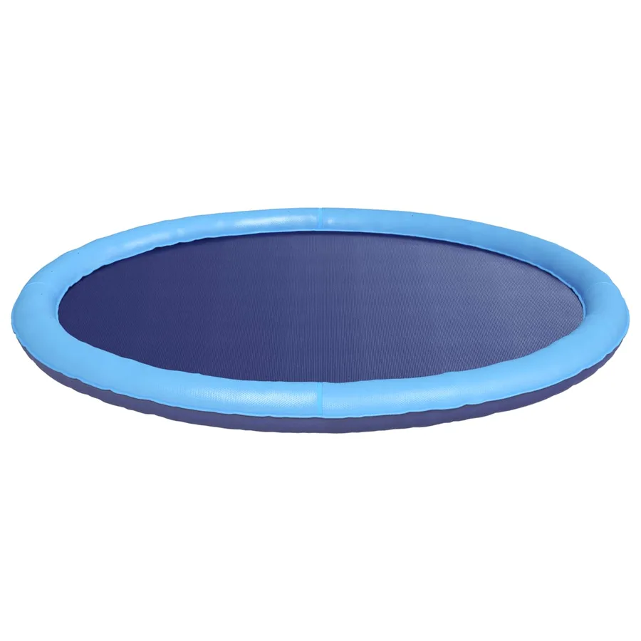 Tapis de Splash pour Enfants et Chiens Bleu Ø150 x 10 cm PVC - 2
