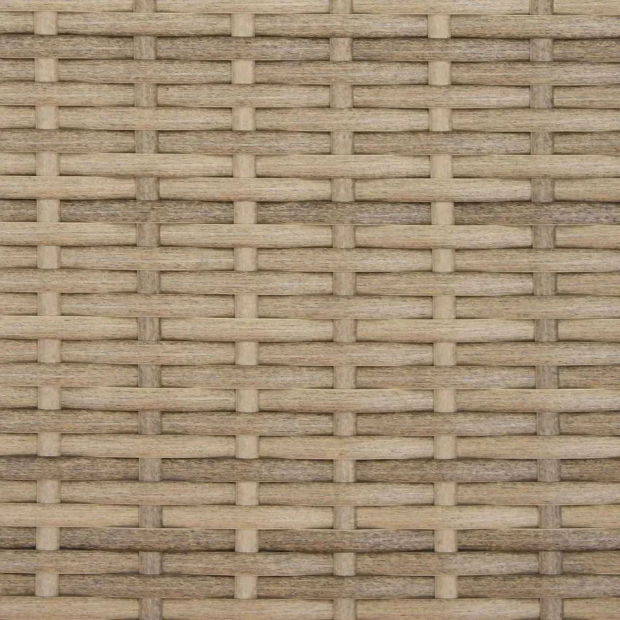 Ensemble de repas extérieur 7 pcs Beige et Gris clair - 8