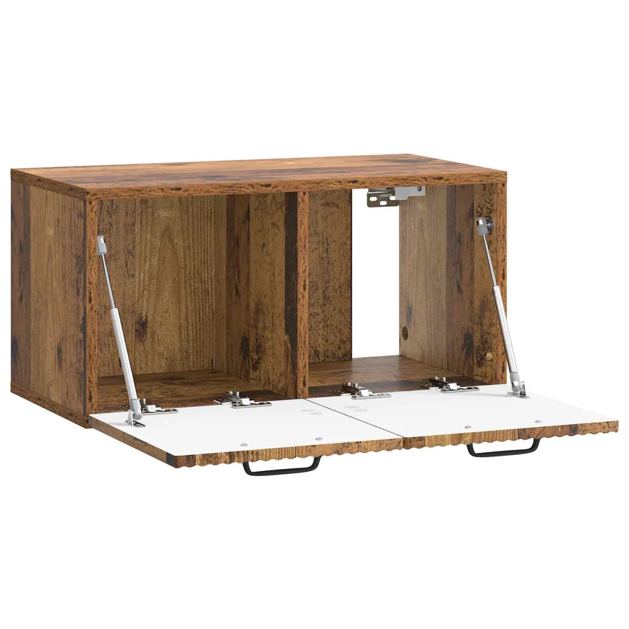 Meuble TV mural Bois ancien 59,5 x 31 x 30 cm Bois d'ingénierie - 5