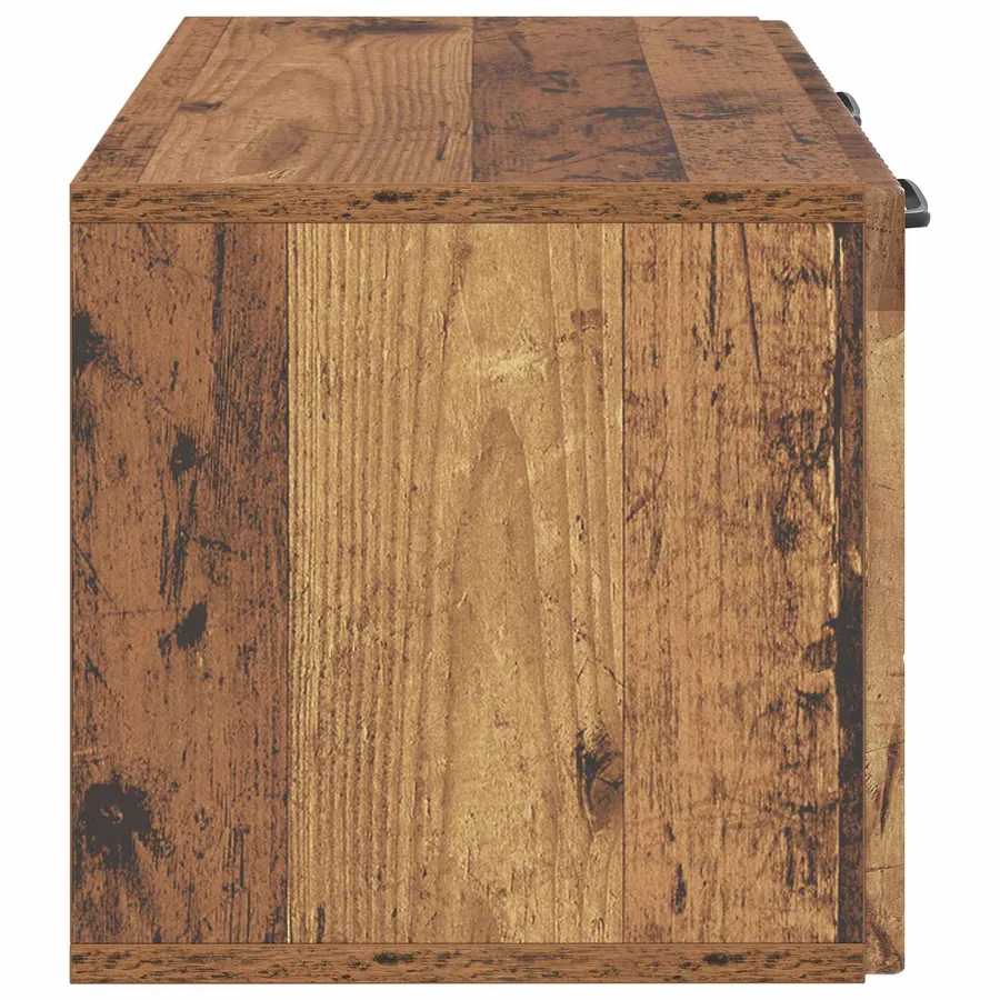 Meuble TV mural Bois ancien 59,5 x 31 x 30 cm Bois d'ingénierie - 7