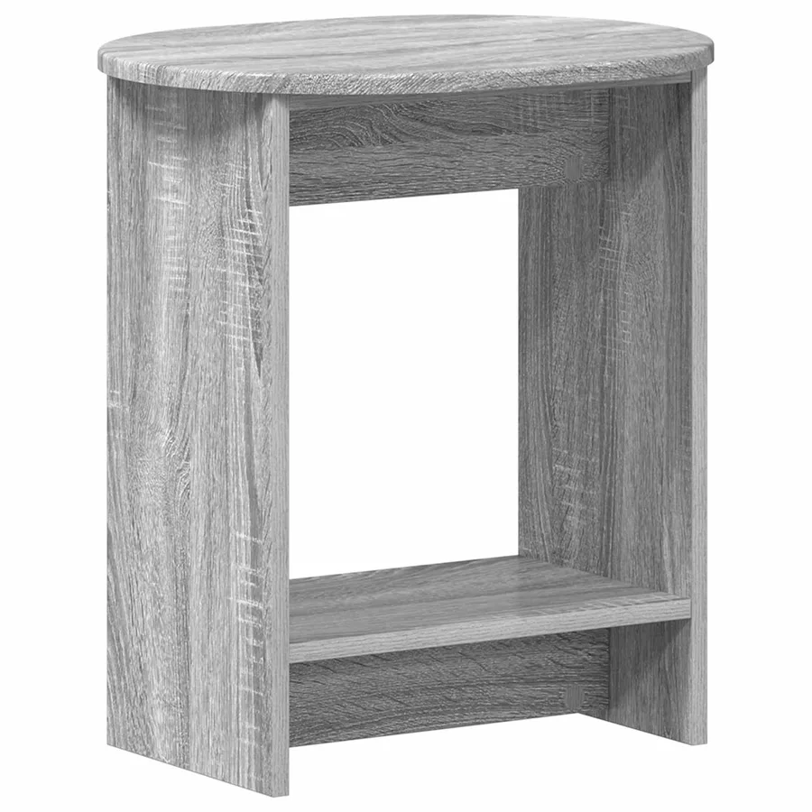 Table d'appoint Sonoma gris 50 x 39,5 x 55 cm Bois d'ingénierie - 2