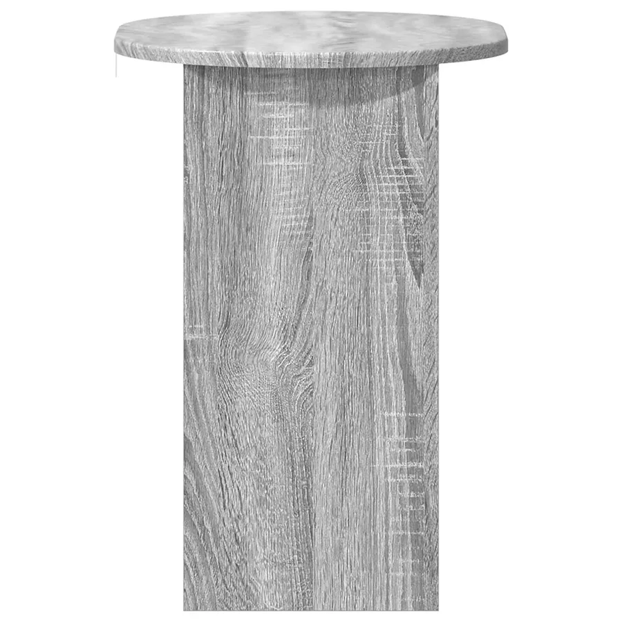 Table d'appoint Sonoma gris 50 x 39,5 x 55 cm Bois d'ingénierie - 5