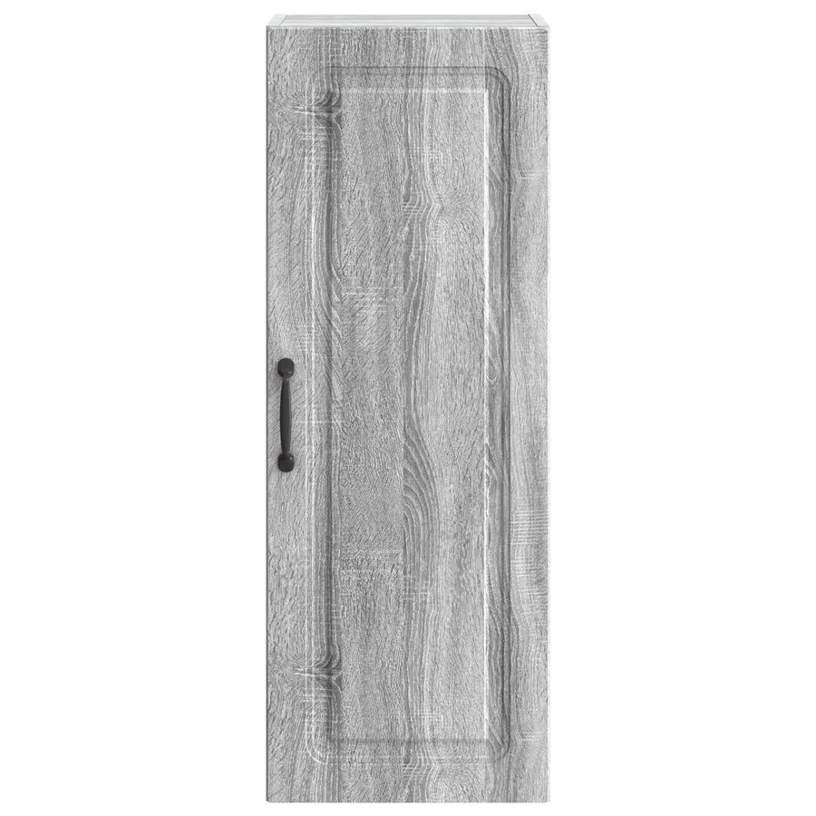 Armoire Murale Sonoma gris 33 x 34,5 x 90 cm Bois d'ingénierie - 4