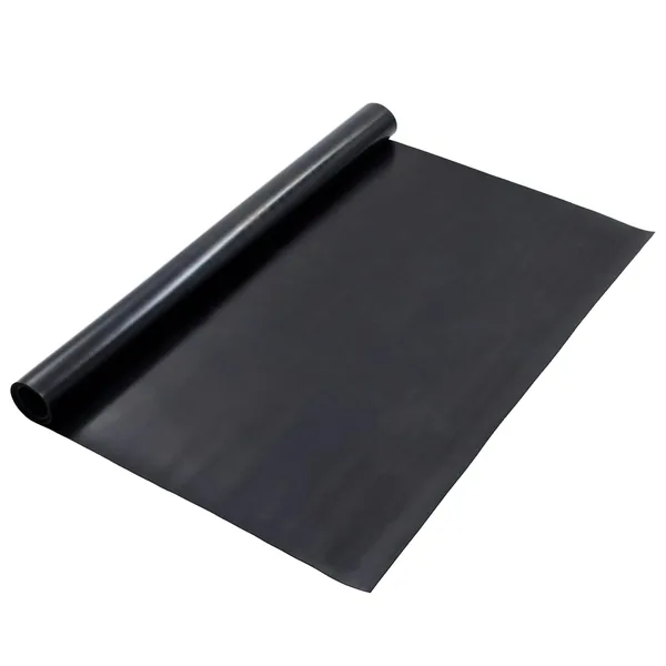 Tapis de sol Noir 1,2 x 2 m Caoutchouc