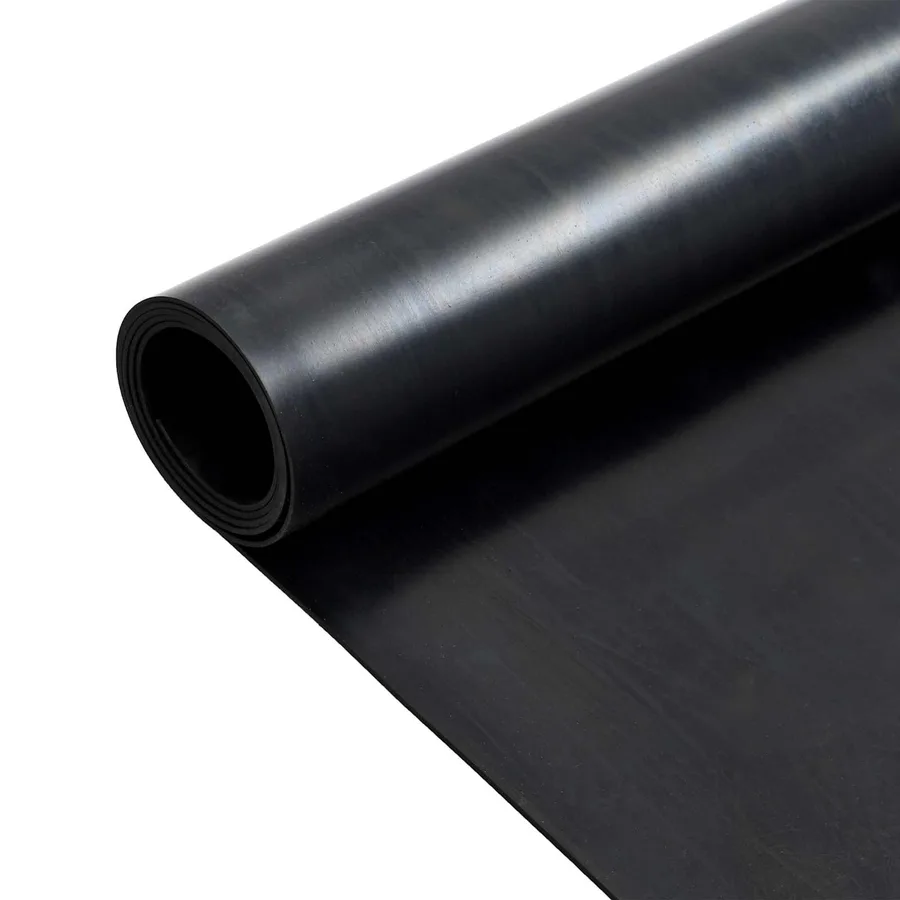 Tapis de sol Noir 1,2 x 2 m Caoutchouc - 3