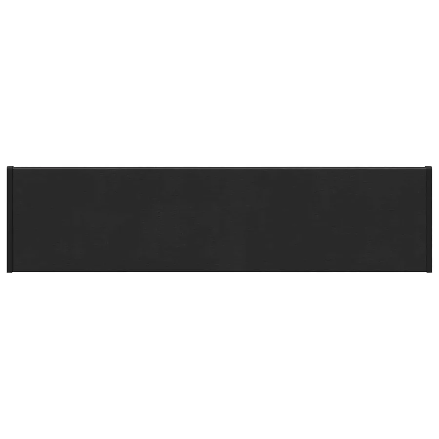 Appui de fenêtre Noir avec grain de bois 60 x 20 x 4,5 cm PVC - 2