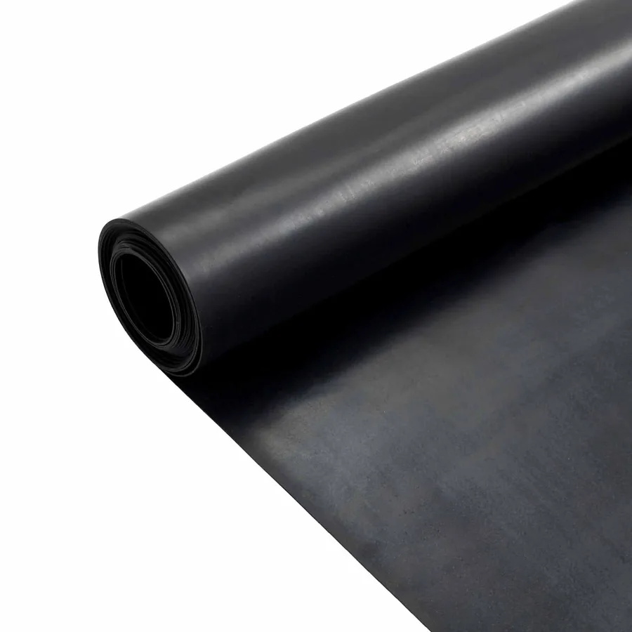 Tapis de sol Noir 1,2 x 2 m Caoutchouc - 3