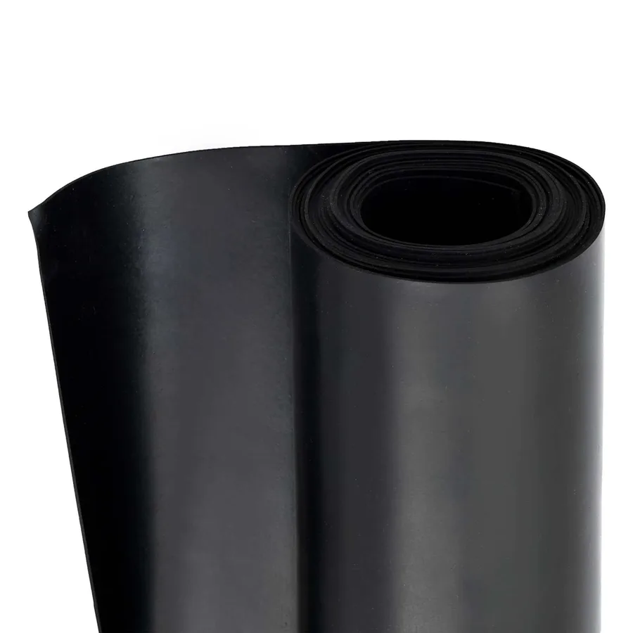 Tapis de sol Noir 1,2 x 2 m Caoutchouc - 6