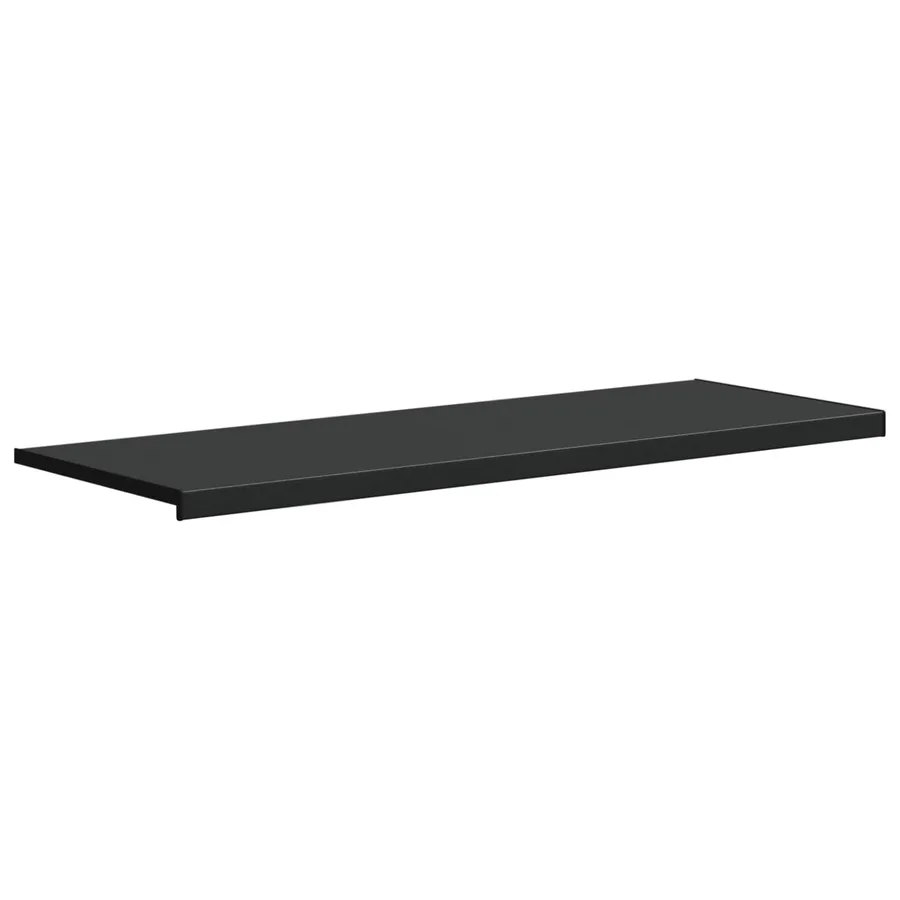 Appui de fenêtre Noir avec grain de bois 160 x 50 x 4,5 cm PVC - 3